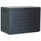 Lada depozitare de gradina, antracit, 78x44x55 cm, Woodenbox GartenVIP DiyLine