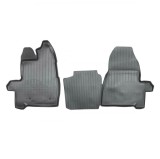 Set de 2 covorase cauciuc 3D stil tavita premium pentru Ford Transit Tourneo Custom din 2012, Recambo