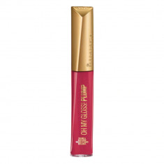 Gloss de Buze RIMMEL LONDON Oh My Gloss Plump, 501 Raspberry Sundae, 6.5 ml, Gloss pentru Buze, Gloss de Buze Colorat, Luciu pentru Buze, Gloss de Buz