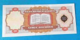 Bancnota COMEMORATIVA Haiti 20 Gourdes 2001 - serie TLO161136 - UNC Superba