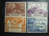 ANTIGUA 1949 SERIE UPU MH, Nestampilat