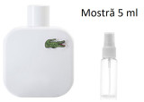 Mostră parfum 5 ml Eau de Lacoste L.12.12. White apă de toaletă bărbați, Apa de parfum, Mai putin de 10 ml, Aromatic