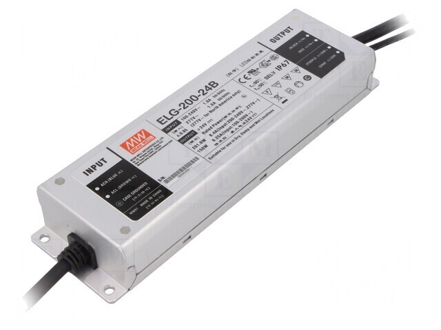 Alimentator LED 200W 24V 8.4A IP67