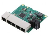 Switch Ethernet Neadministrabil 5 Porturi RJ45 5-30VDC
