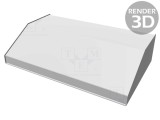 Carcasă Desktop Aluminiu 1456 X 432 Y 259 Z 102 mm