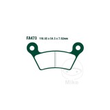 MBS Placute frana CAN-AM Spyder 1000 RS SM5 - - - 2010 EBC FA473, Cod Produs: 7323389MA