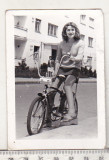 bnk foto Fata pe bicicleta Pegas - anii `80