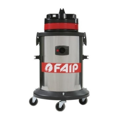 Aspirator industrial umed-uscat FAIP415, 1 motor, putere 1200W, recipient colectare din inox, 62 litri foto