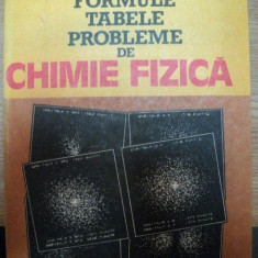 FORMULE,TABELE,PROBLEME DE CHIMIE FIZICA de VALERIU VOICULESCU,GAVRIL NIAC,MIRCEA PREDA,ION BALDEA,1984