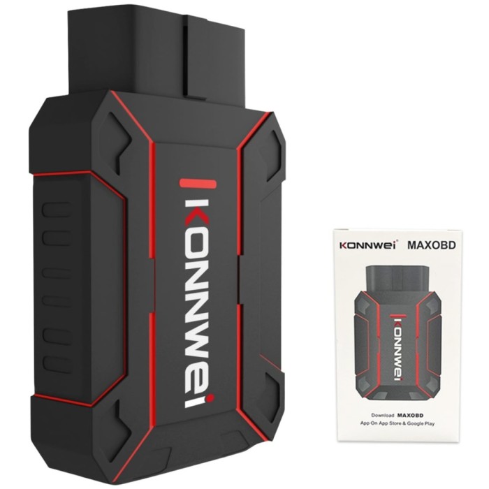 Tester Diagnoza Auto KONNWEI MAXOBD OBD2 Bluetooth 5.2, Diagnoza Full Sistem, EVAP, ABS, SRS, Live Data, iOS &amp; Android