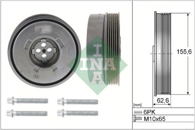 INA 544 0501 20 Set fulie, arbore cotit foto