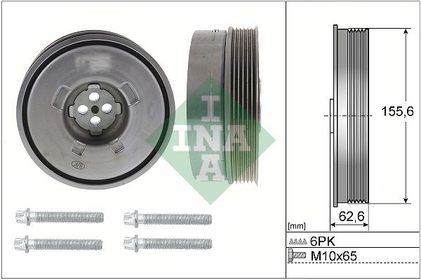 INA 544 0501 20 Set fulie, arbore cotit
