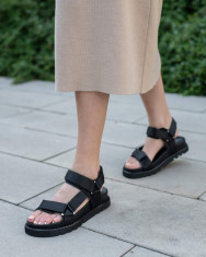 Sandale dama- Esra - 37, Negru foto