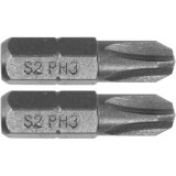 Biti de 25 mm 1/4&amp;quot; cu cap Phillips PH3 Yato