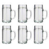 Halba de bere, Pahare bere, Cana bere set 6, Styria - 1 litru