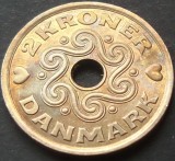 Moneda 2 COROANE - DANEMARCA, anul 2001 *cod 1309