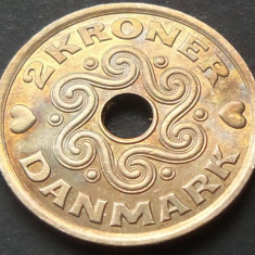 Moneda 2 COROANE - DANEMARCA, anul 2001 *cod 1309