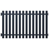 Panou de gard antracit 170,5 x 150 cm oțel vopsit electrostatic