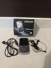 Telefon Huawei G6600, (defect) cutie completa telefon, casti si cablu date foto