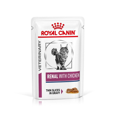 Royal Canin VHN Cat Renal Chicken 12x85 g foto