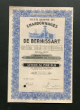 Scoiete Anonyme des Charbonnages de Bernissart - Actiuni - Franta - 1944