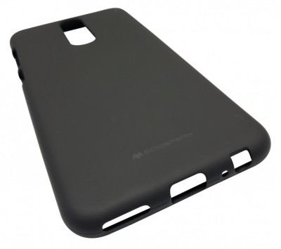 Husa silicon Mercury Goospery Jelly Case neagra pentru Huawei Mate 10 Lite foto