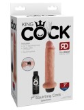 Dildo 7&quot; Squirting Cock Light