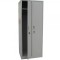 Vestiar metalic Premium 2 usi 600x500x1800 mm (LxlxH), neasamblat, PLUS