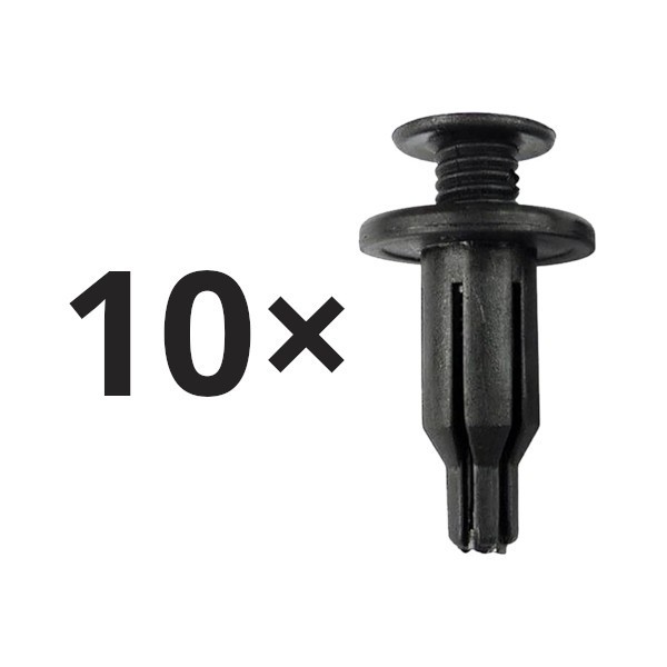 Set 10 clema fixare plastic Honda Accord (sedan), Legend, Prelude; Lexus ES; Toyota Camry, Celica, Hilux, 4Runner, bara si ornamente