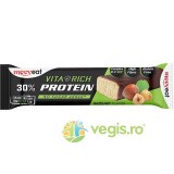 Baton Proteic 30% cu Alune fara Gluten si Zahar Adaugat - Vita Rich 60g