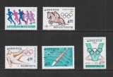 Korea Sud 1964 - Jocurile Olimpice, sport, serie neuzata