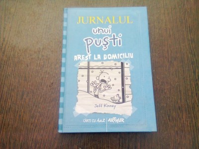 JURNALUL UNUI PUSTI . AREST LA DOMICILIU - JEFF KINNEY foto