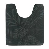 Covor De Toaleta 45x50cm Essential Culoare Negru/Verde