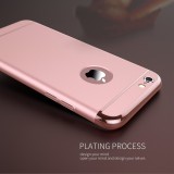 Husa iPhone 6 / 6S MyStyle 3in1 Rose Gold - Carcasa Protectie Rezistenta Socuri, Praf si Zgarieturi