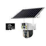 Camera de supraveghere cu energie solara ULTRA HD, HexaEye