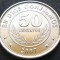 Moneda exotica 50 CENTAVOS - NICARAGUA, anul 2007 *cod 1591