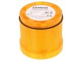 Semnalizator LED galben 24V IP65 &Oslash;70mm