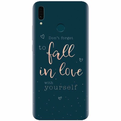 Husa silicon pentru Huawei Y9 2019, Fall In Love foto