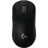 Mouse gaming wireless Logitech Pro X Superlight, ultrausor 63g, senzor LightSpeed Hero 25K DPI, Negru