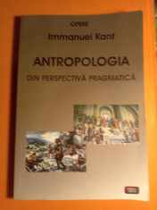 Immanuel Kant antropologia din perspectiva pragmatica foto