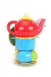 Set ceai si vesela, Technok, multicolor