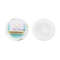 Gel Constructie Unghii UV Gel Clear 56g, Transparent