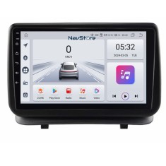 Navigatie Android Dedicata Renault Clio 3 (2005-2014), 9Inch, 4Gb Ram, 64Gb Stocare, Bluetooth, WiFi, Carplay