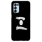 Husa compatibila cu Oppo A15s model No face no problem, Silicon, TPU, Viceversa, Transparent, Carcasa
