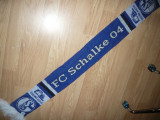 Fular al suporterilor Echipei Fotbal FC Schalke Germania ,L= 154 cm