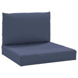 Cumpara ieftin Perne de paleti, 2 buc., bleumarin, material textil