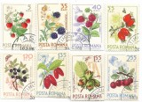 Romania (214) - Fructe de padure, 1964 - serie obliterata, Flora, Stampilat