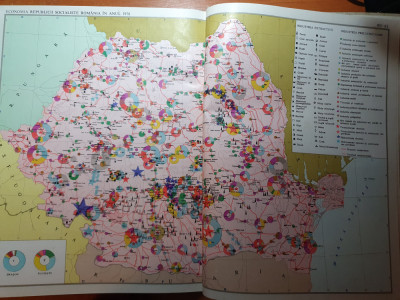 atlas ce contine hartile romaniei in toata perioada existentei pana in 1978 foto