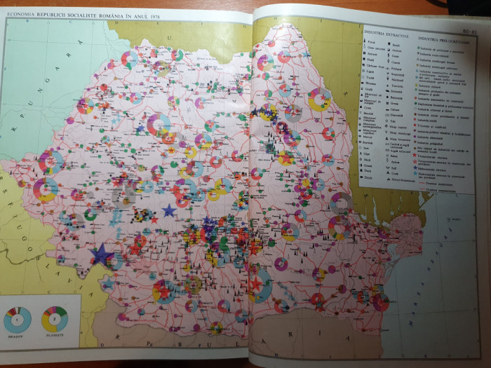 atlas ce contine hartile romaniei in toata perioada existentei pana in 1978