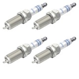 Cumpara ieftin Set 4 bujii scanteie Bosch pentru Fiat Sedici, Honda Civic, Jazz, Hyundai Santa Fe, Sonata, Subaru Forester, Impreza, Toyota Rav 4, Tundra, Yaris